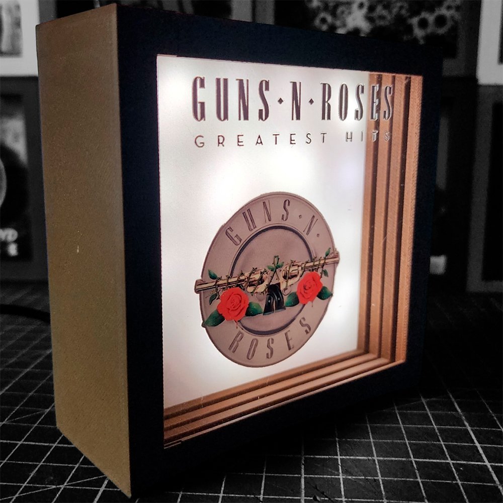caja luminica escritorio guns n' roses caja luminica escritorio guns n' roses