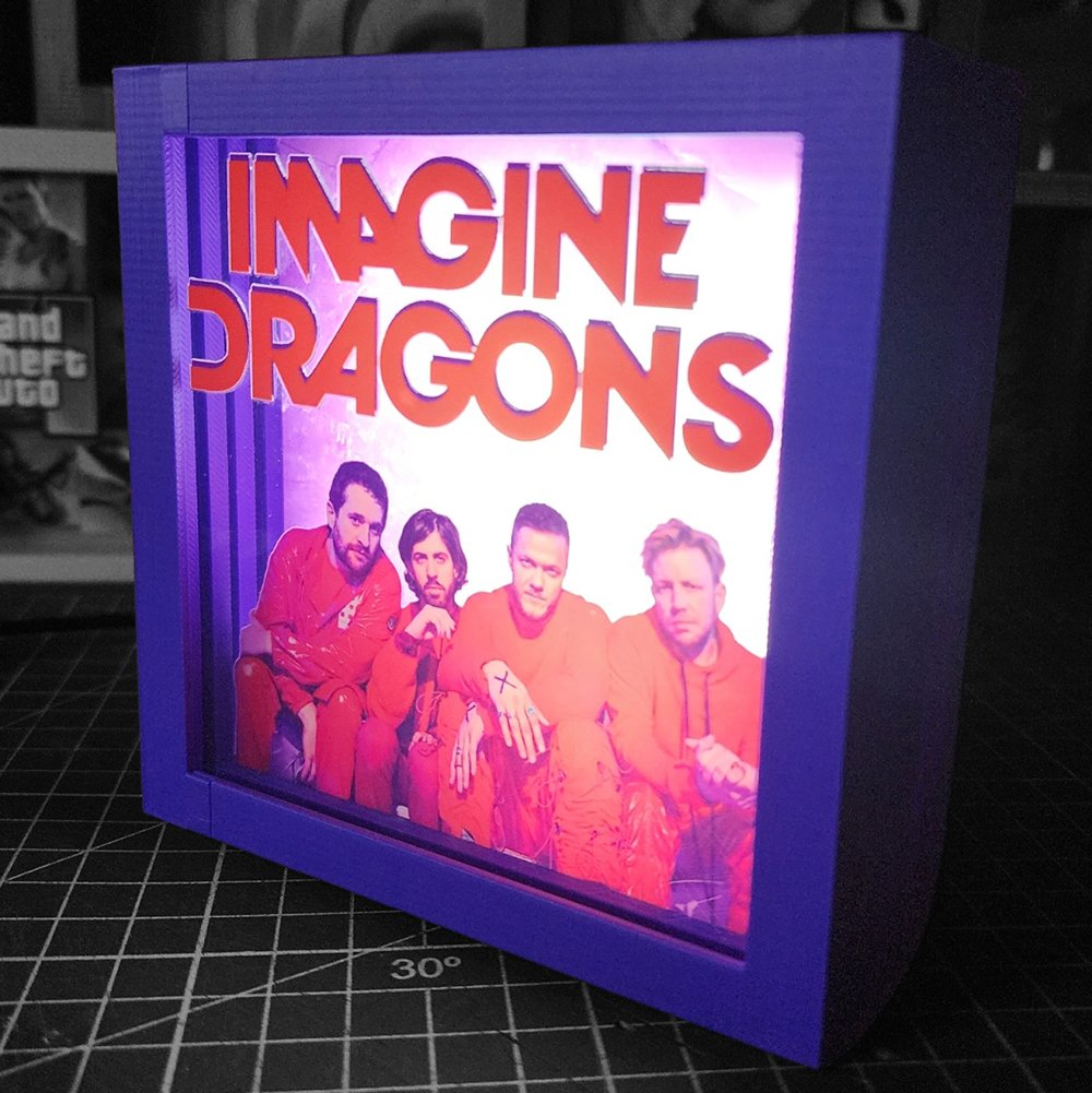 caja luminica escritorio imagine dragons caja luminica escritorio imagine dragons