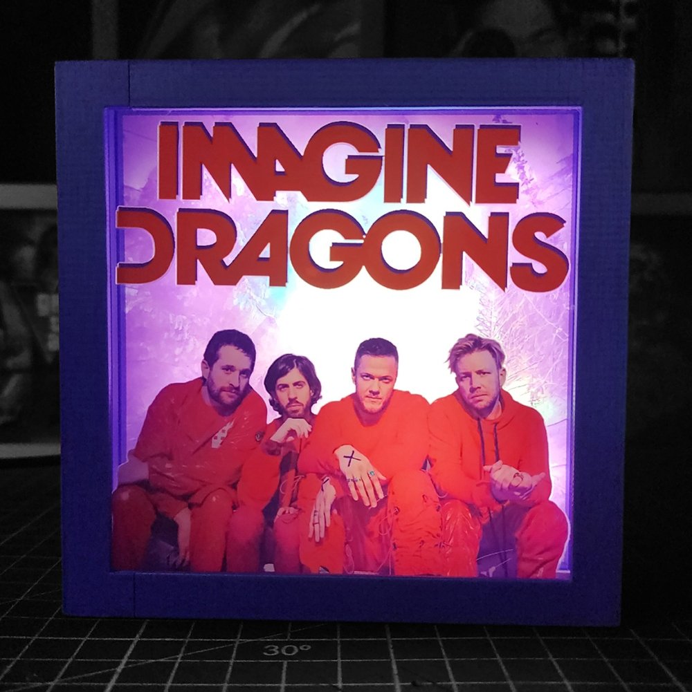 caja luminica escritorio imagine dragons caja luminica escritorio imagine dragons