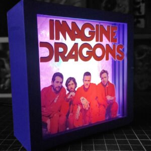 caja luminica escritorio imagine dragons