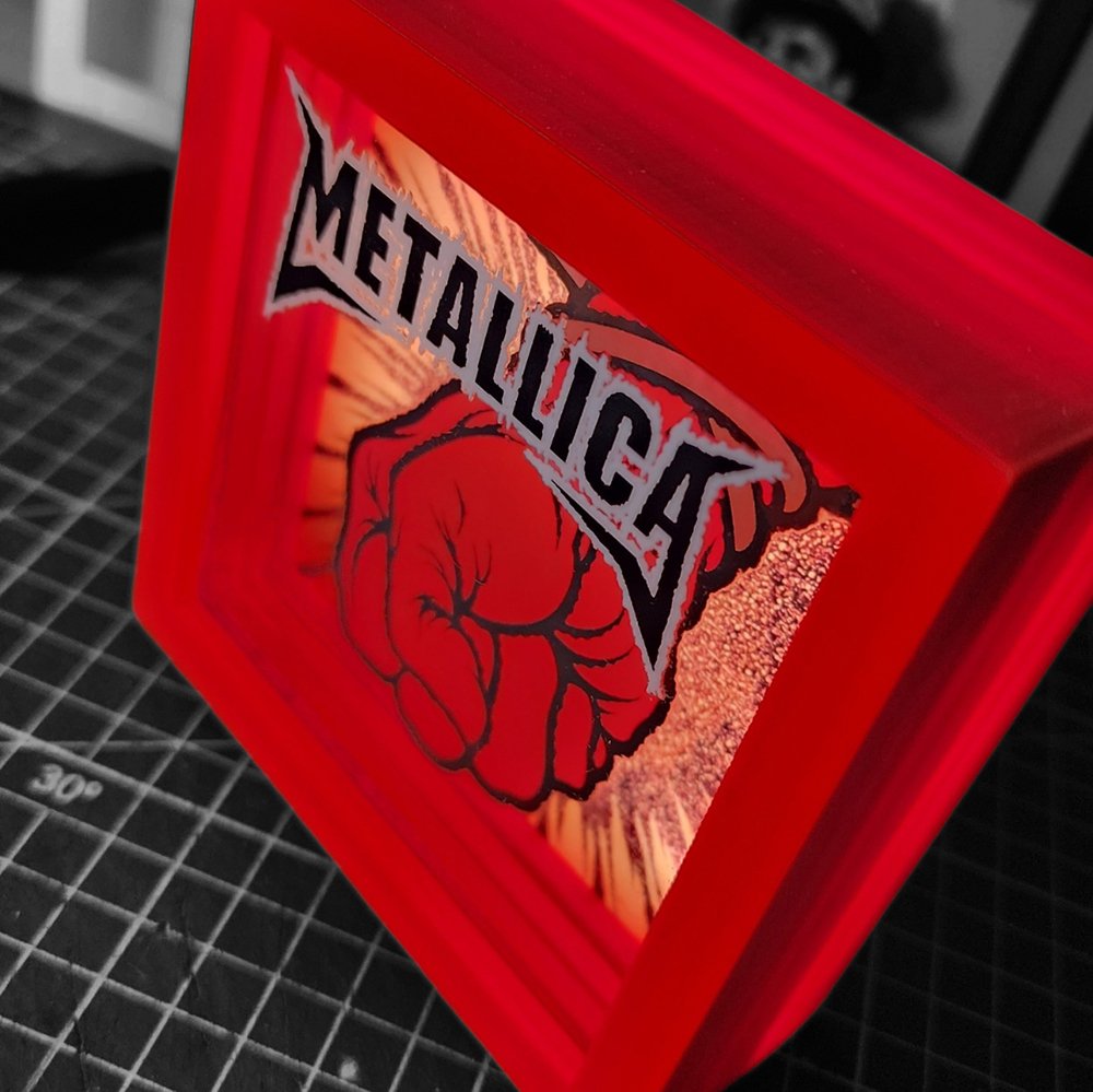 Metallica Reload Caja Luminica 1