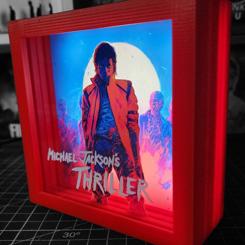 caja luminica escritorio michael jackson thriller caja luminica escritorio michael jackson thriller