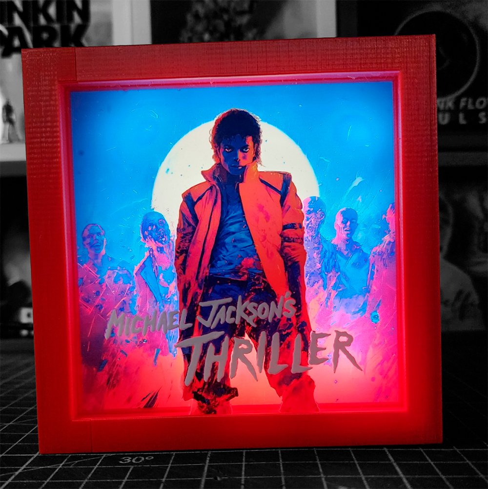 caja luminica escritorio michael jackson thriller caja luminica escritorio michael jackson thriller