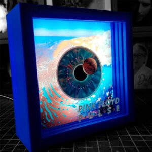 caja luminica escritorio pink floyd pulse