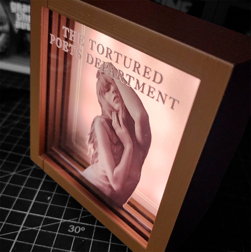 Caja Luminica Escritorio Taylor Swift The Tortured Poets Department Taylor Swift Caja Luminica 2