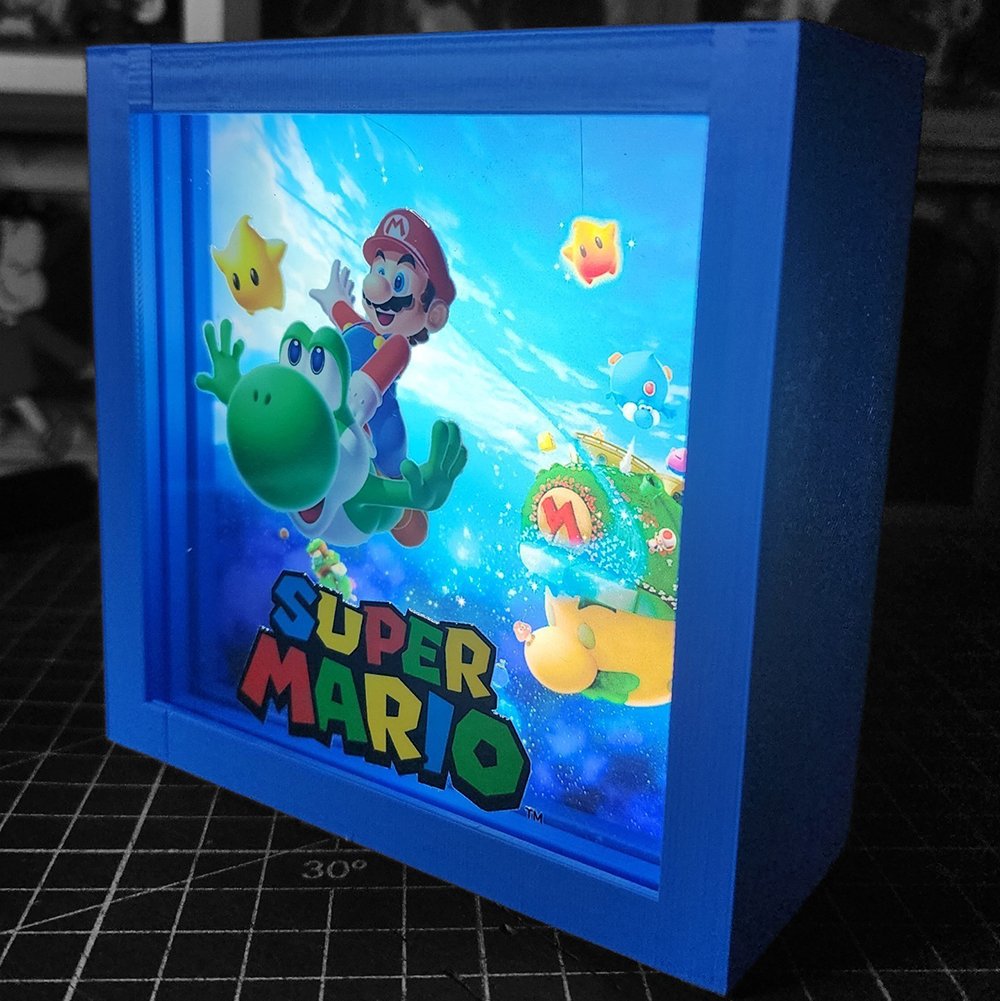 mario galaxy caja luminica 2 mario galaxy caja luminica 2