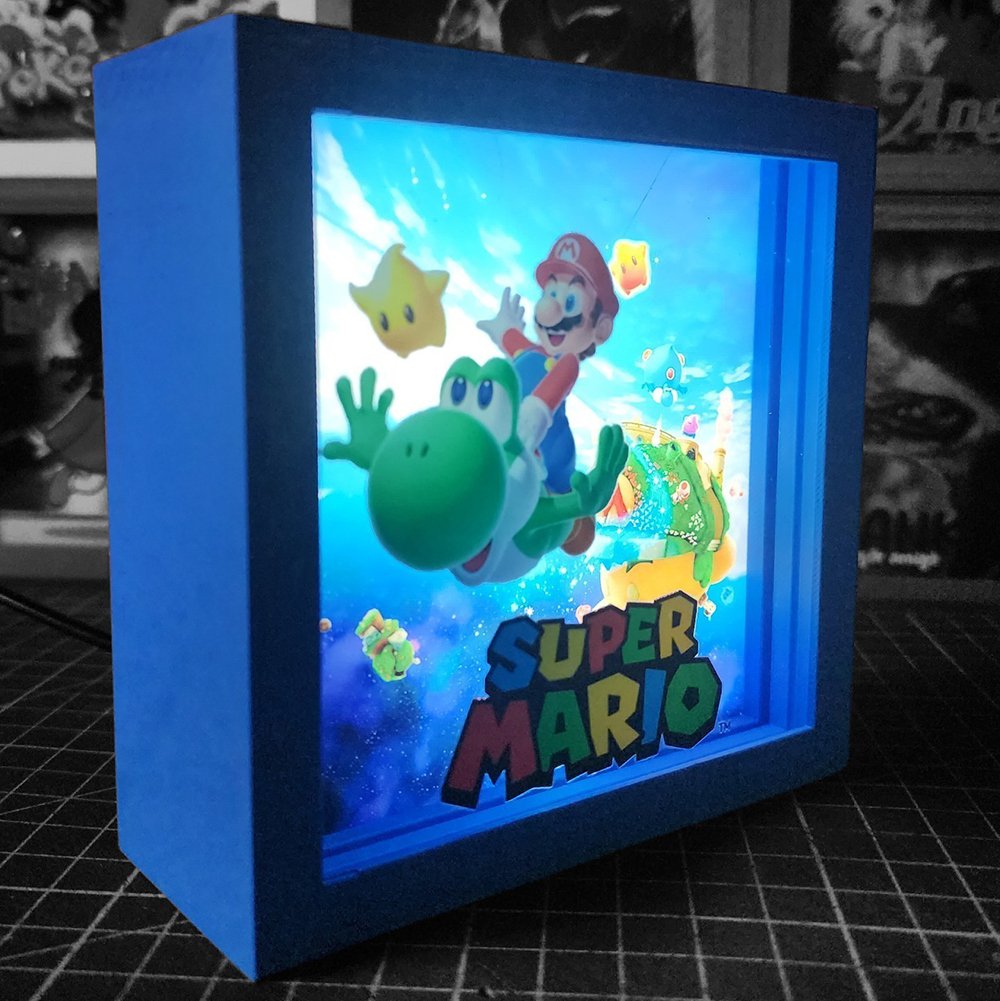 mario galaxy caja luminica 4 mario galaxy caja luminica 4