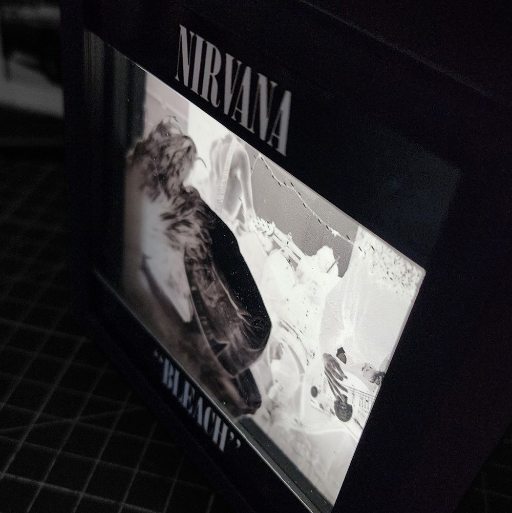 Nirvana Bleach Caja Luminica 1