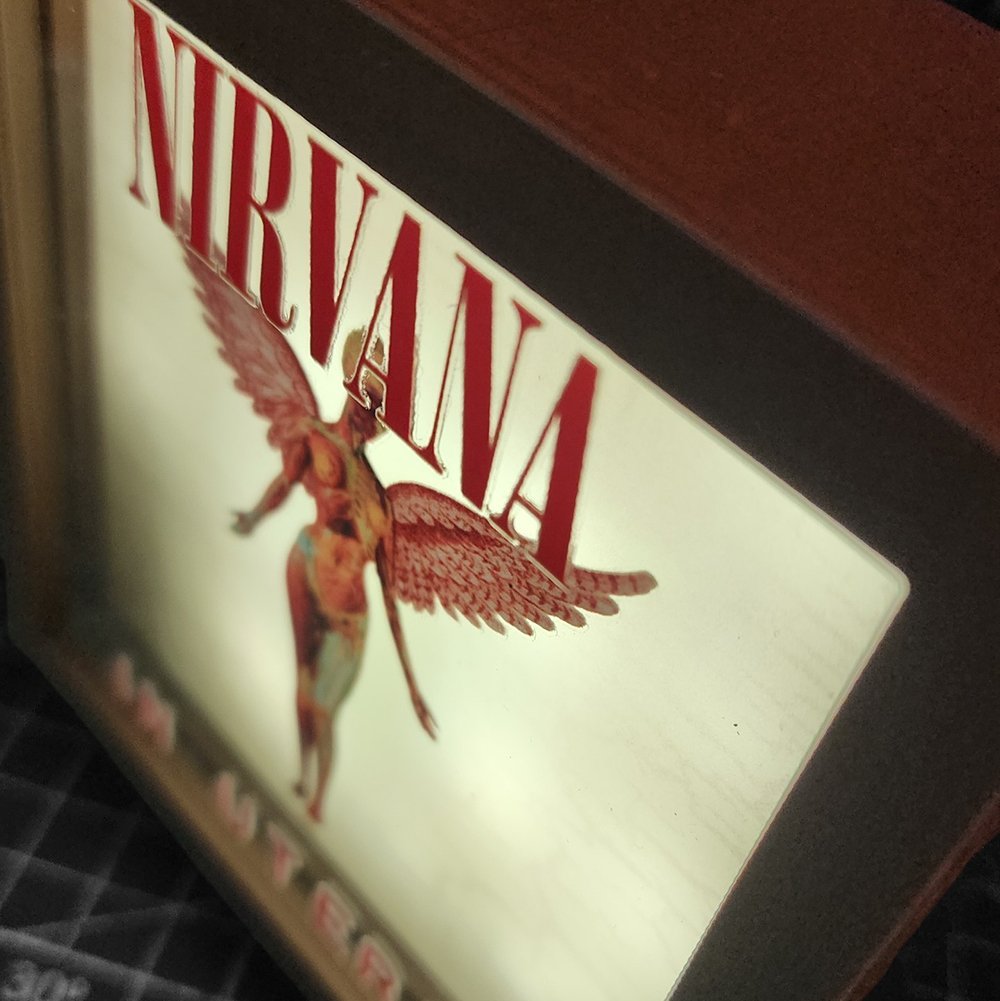 Nirvana In Utero Caja Luminica 1